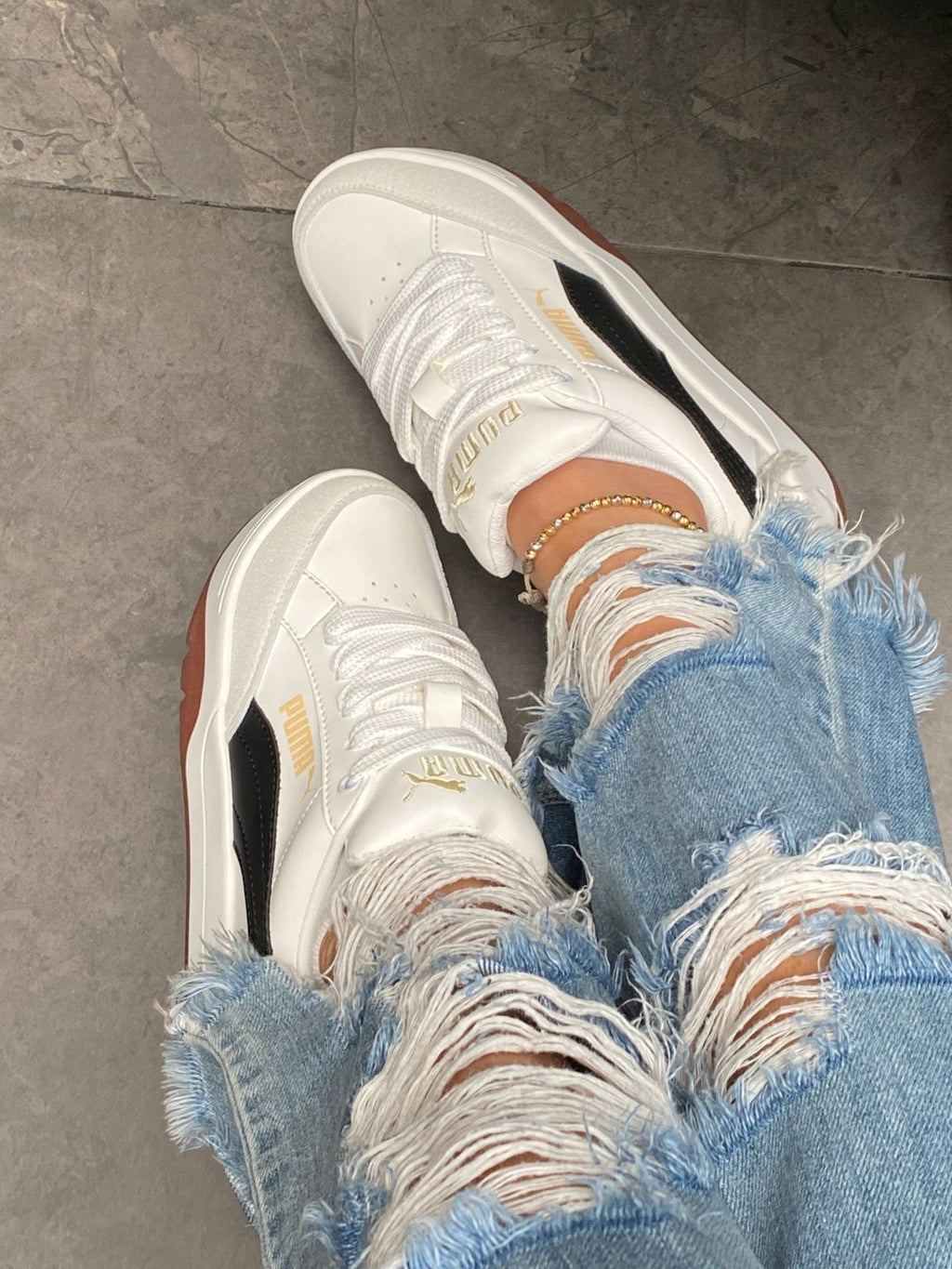 Zapatillas Puma Mujer Classic White